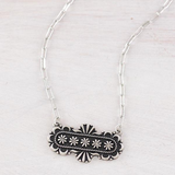 Western Concho Bar Necklace