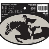 Horse Hollow Euro Sticker
