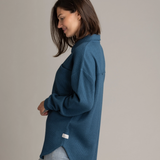 Womens Kigo Heavy Waffle Shacket