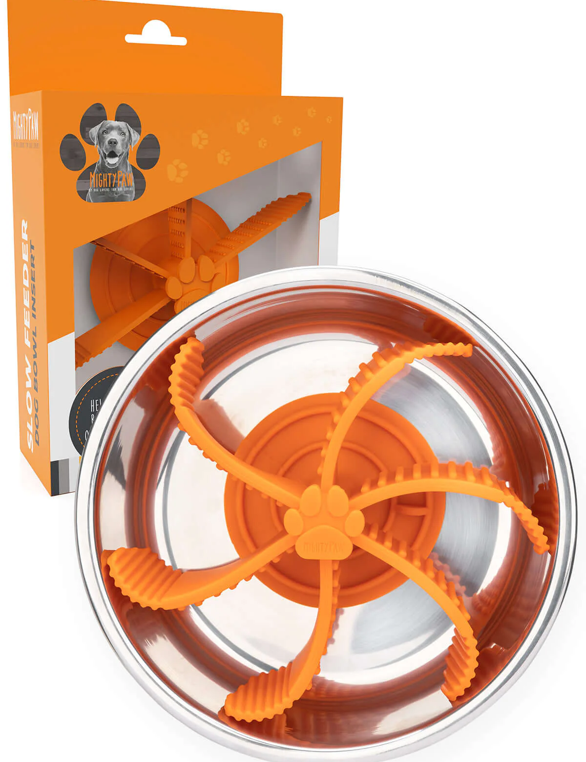 Slow Feeder Insert For Dog Bowl