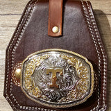 Leather Belt Buckle Holder Display Assort. BTB