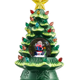 LED Mini Christmas Tree Water Globe