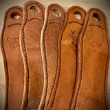 Leather Cast Iron Hanging Pan Handle Cover 6.5" Assort BTB